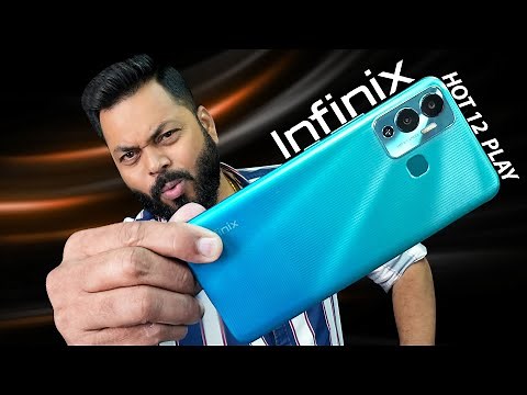 This Rs.8,500 Phone is HOT🔥⚡Infinix Hot 12 Play Unboxing & First Impressions