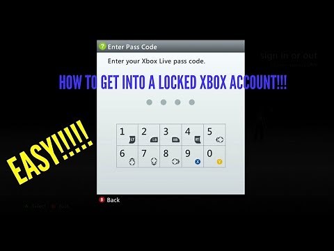 HOW TO GET INTO ANY LOCKED XBOX 360 ACCOUNT!!!!! (Still working In 2025)