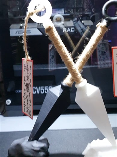 Craetive Naruto Kunai Gel Pen Cosplay Prop #kunai #naruto #pen #desksetup