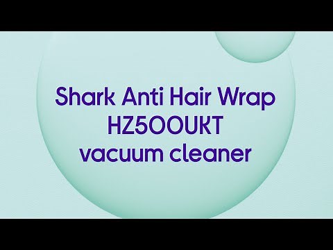 Shark Anti Hair Wrap HZ500UKT Upright Bagless Vacuum Cleaner - Grey & Rose Gold - Product Overview