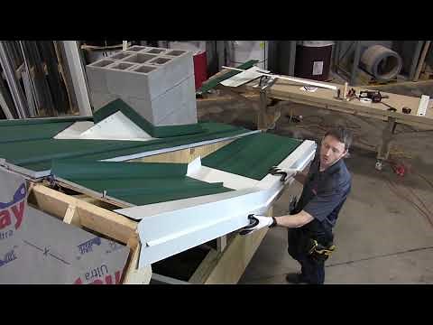 Installation of The Rake Trim – All American Steel
