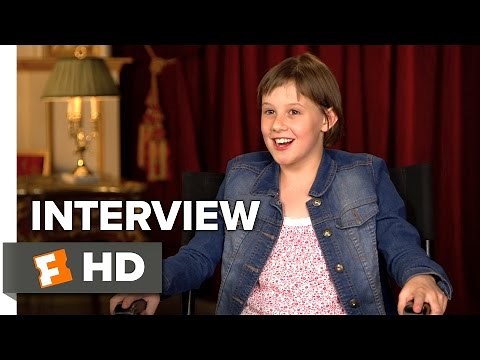 The BFG Interview - Ruby Barnhill (2016) - Adventure Movie