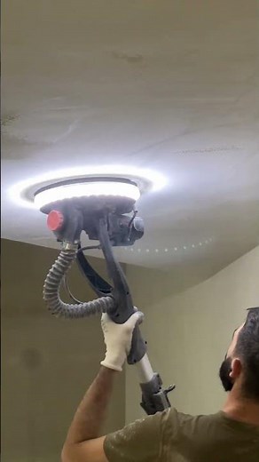 Perfect Ceiling Finish! ✨ Pro Sanding Like a Master