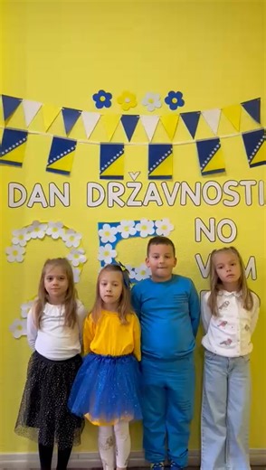 Moja domovina Bosna i Hercegovina 💛💙🤍 | Dječiji kutak