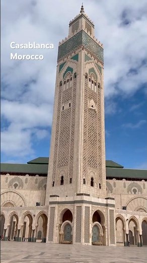 This is why you should visit Casablanca, Morocco #shorts