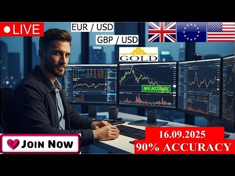 Join Our LIVE Forex Trading Session: 90% Accuracy with Real-Time Strategies & Analysis! | 16.09.2025