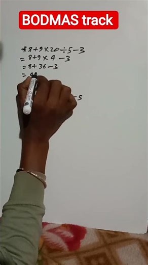 B=bracket []O=of ×D=divide ÷M=multiplication ✖️ A=add +S=subtracts - #math #shorts #tricks