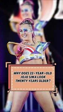 WHY DOES 22-YEAR-OLD JOJO SIWA LOOK TWENTY YEARS OLDER?