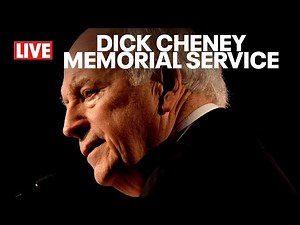 LIVE 🔴 Dick Cheney Funeral - FULL SERVICE