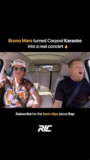 When Bruno Mars Took Over Carpool Karaoke
