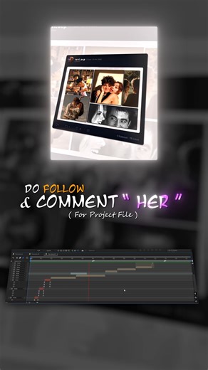 Kiriko.ae on Instagram: "Follow for More Project Files ❤️ . . . . ( free project files , after effects project file ) #typograhpyedit #edit #aftereffect #foryoupage💙 #explore #motiongraphics #couplelove #fyppppppppppppppppppppppp #byp #jugrafiyaa💓❣️💓 #projectfile"