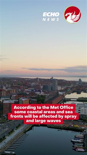 Met Office issues weather warning in force from 3pm tomorrow #weatherwarning #weatherwarnings #weatherwarning #weatherwarninguk #storm #rain #wind #merseyside #Liverpool #metoffice #wirral #sefton #sthelens #knowsley | Liverpool Echo News