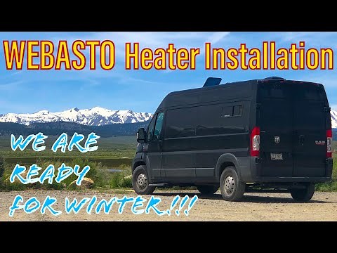 How to Install a Webasto Gas Heater -Our Promaster Adventure #webasto #vanlife #promasterconversion