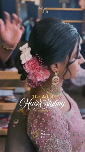Bridal Hairstyles compilation✨| #FidhaJafer #themakeupbox #bridehairandmakeup #bridalhairstyle