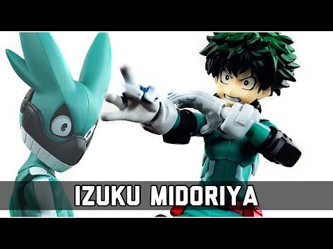 Figma 323 My Hero Academia Izuku Midoriya DEKU Action Figure Review Max Factory