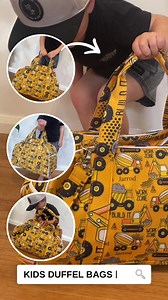 Get Ready to Explore with Personalised Kids' Duffle Bags! 🌟🎒 | The Custom Co