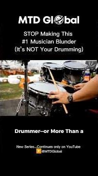 Stop Making This Musician Mistake #mtdglobal #morethanadrummer #musicbusiness