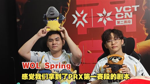 WOL Spring：我们不到最后一刻不会放弃的【VCT CN 赛后群访】
