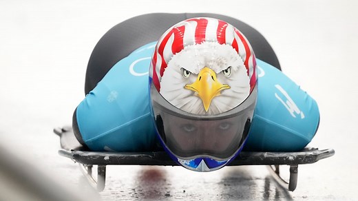 How do sliders control a skeleton sled?