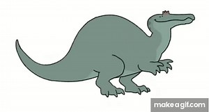 Spinosaurus dancing :D on Make a GIF