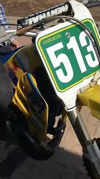 Fully restored Suzuki RM 250 1990