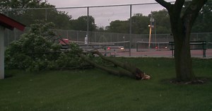 Several homes damaged as possible tornado hits Milton Sunday evening