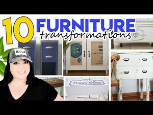 🌟 10 Insane Upcycled Furniture MAKEOVERS With Amazing Before And Afters
