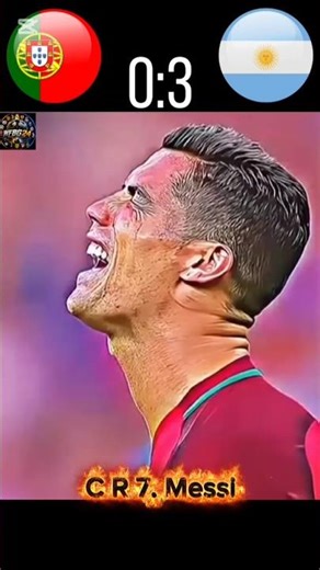 Argentina vs Portugal world cup final match Imaginary 🤯#trending​ 🤕#ronaldo​ #football​ #shorts​ #vi