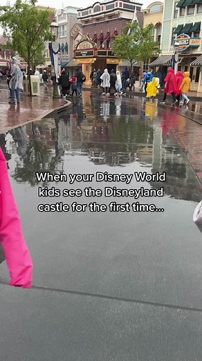 Disneyland Castle Surprise: First Time Reactions