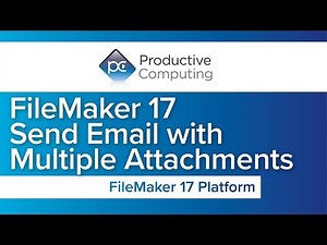 FileMaker 17 Send Email with Multiple Attachments