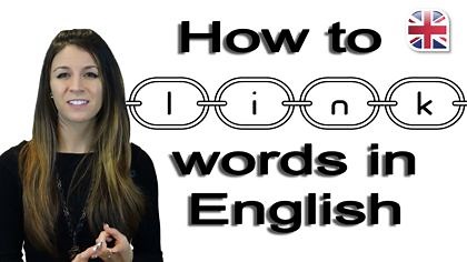 Linking in English – Pronunciation Video