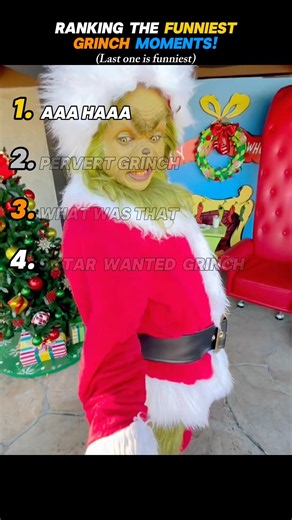 Ranking the Funniest Grinch Moments!