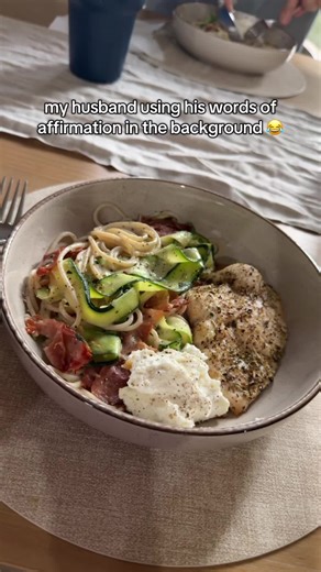 Him sounding so exasperated when he says it 😅 this dinner was SO good I’ve already made it again for friends and it’s a hit everytime #homechef #cooktok #cookwithme #dinnerideas #halfbakedharvest