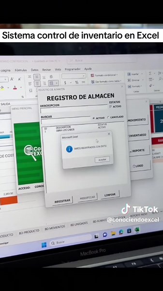 Control de inventario en Excel #controldeinventario #inventarios #excel
