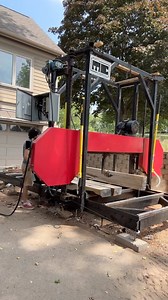 Edging/squaring up some bench tops #mcbenchkits #sawmill #splittoproubo | Matt Cremona