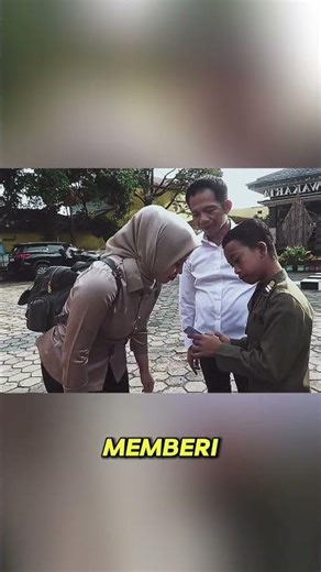 Egi as the commander of Saprol-PP in Om Zain's lecture about manners and being a role model‼️#shorts