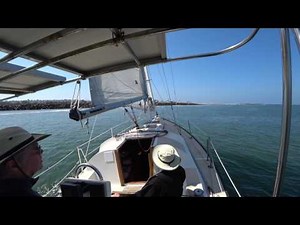 Learning to Sail: How to Sail Upwind in a Channel