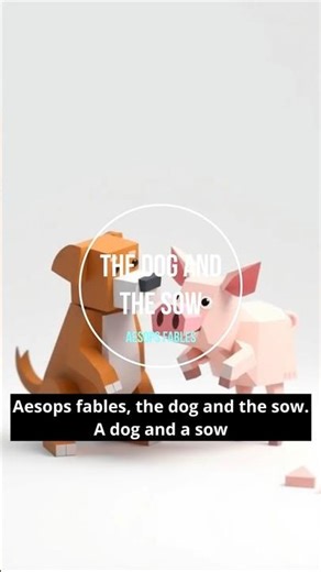 Aesops Fables - The Dog and The Sow #audio #audiobook #poetry #reading #fyp #foryou #story #fable