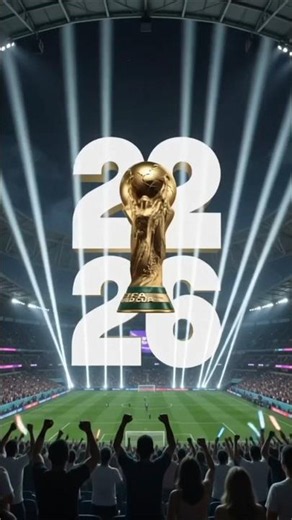 FIFA World Cup 2026 Official Intro! ⚽🏆🔥 (Made with YouTube Veo AI) #shorts