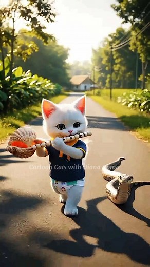 32K views · 647 reactions | kitten Caught The Snake  To Save His Sister  #thelostprincess #staytuned #viralstory #newepisodes #catoftiktok #kittencat #themissingprincess #corgi #fyp #catvideo #cartoon #animation #orangecat #kitten #kittenrescue #Revenge #princessstories #catphotos #catpictures #catday #catlovers #holloween | Cartoon Cats With Diana Roma | Facebook