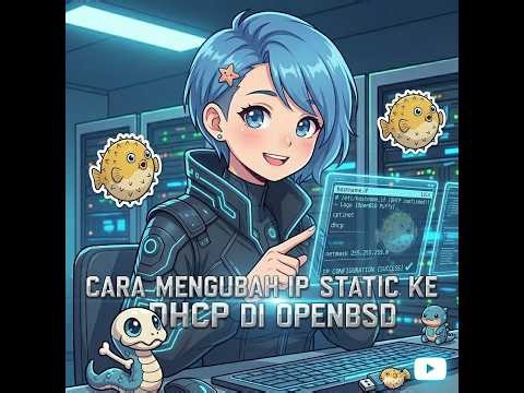 Cara Mengubah Ip Static Ke DHCP Di OpenBSD