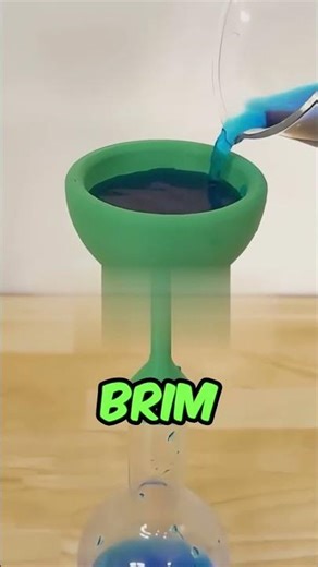 This Trick Glass Knows When You're Being Greedy #viral #magictricks