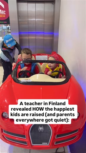 Kitija Ozolina | UGC • Awareness Mentor • Lifestyle on Instagram: "1. Finnish parents don’t chase perfect behavior — they chase calm nervous systems. Kids there spend 4 hours a day outdoors, rain or snow, and teachers say it’s the reason they focus better and laugh more. Nature literally resets their stress hormones by up to 30%, something no gadget or reward chart can do. 2. Homework? Barely any. The goal isn’t to fill kids with info but to protect curiosity. Finnish schools rank among the top 