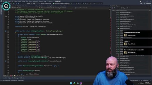 Building Microsoft PowerToys in public