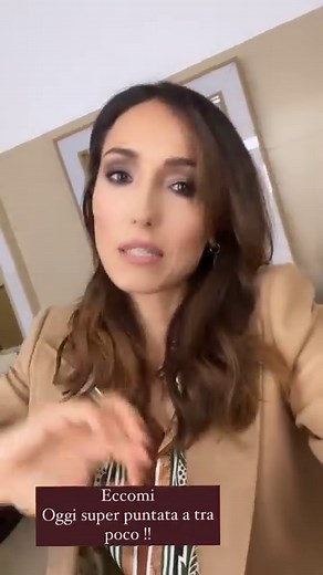 Tra poco 😉 | Caterina Balivo La Volta Buona Fan