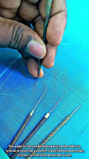 Aari Needle Articulation: Micro Precision in Traditional Chain Embroidery Technique