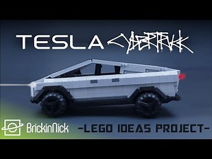 Tesla Cybertruck LEGO Ideas Project | MOC Timelapse