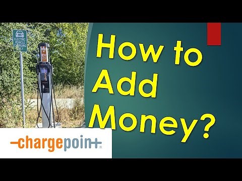 How to add funds to ChargePoint account? // Add money to ChargePoint
