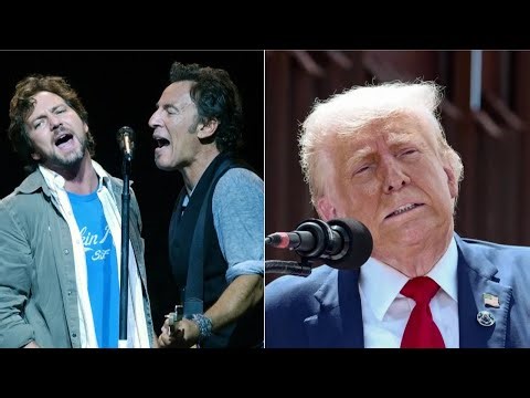 Eddie Vedder Defends Bruce Springsteen's Freedom of Speech: Full Story