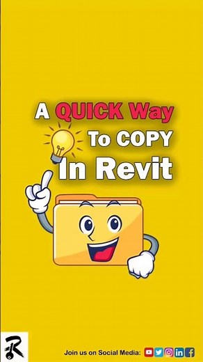 Quick way to copy in Revit